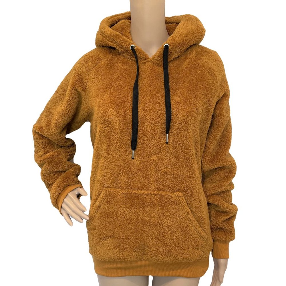 CUBUS Teddy Bear Hoodie Sweatshirt Oversized XS